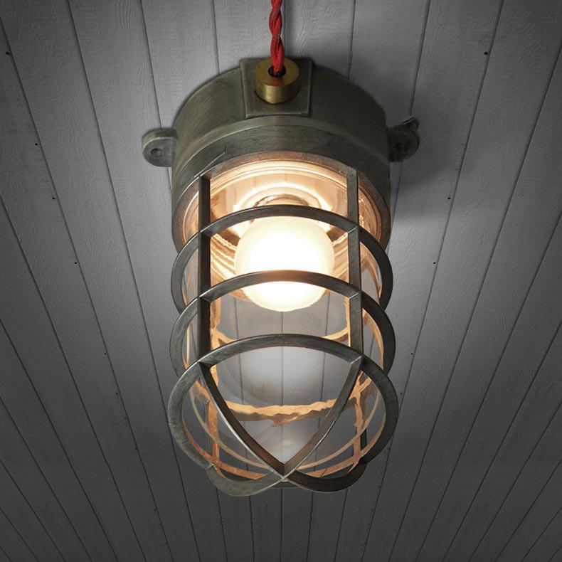 Classic Nautical Bunker Ceiling Light