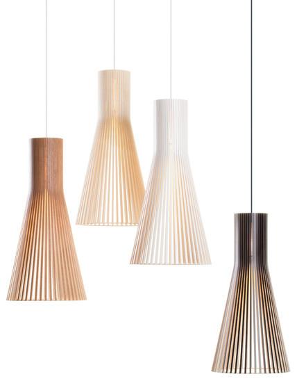 Hedendaags Secto Wooden Pendant Light OR-02